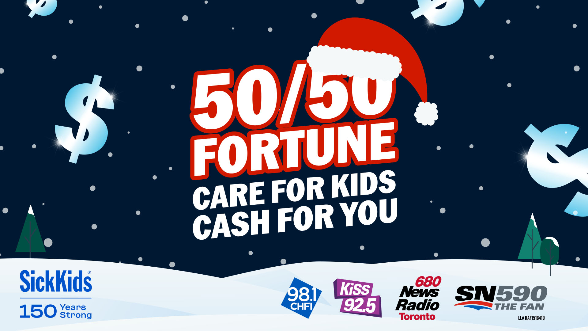 Get Your 50/50 Fortune Tickets Here