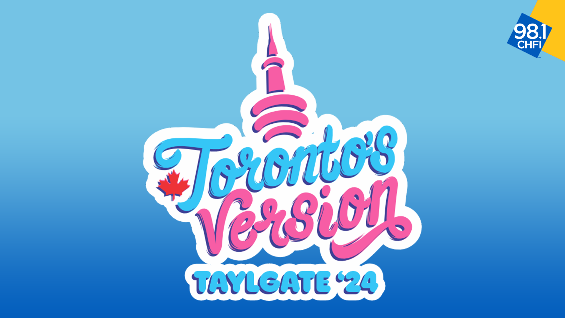 Win Tickets to Toronto's Version Taylgate '24