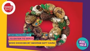 Win a $100 Cookies By George gift card!