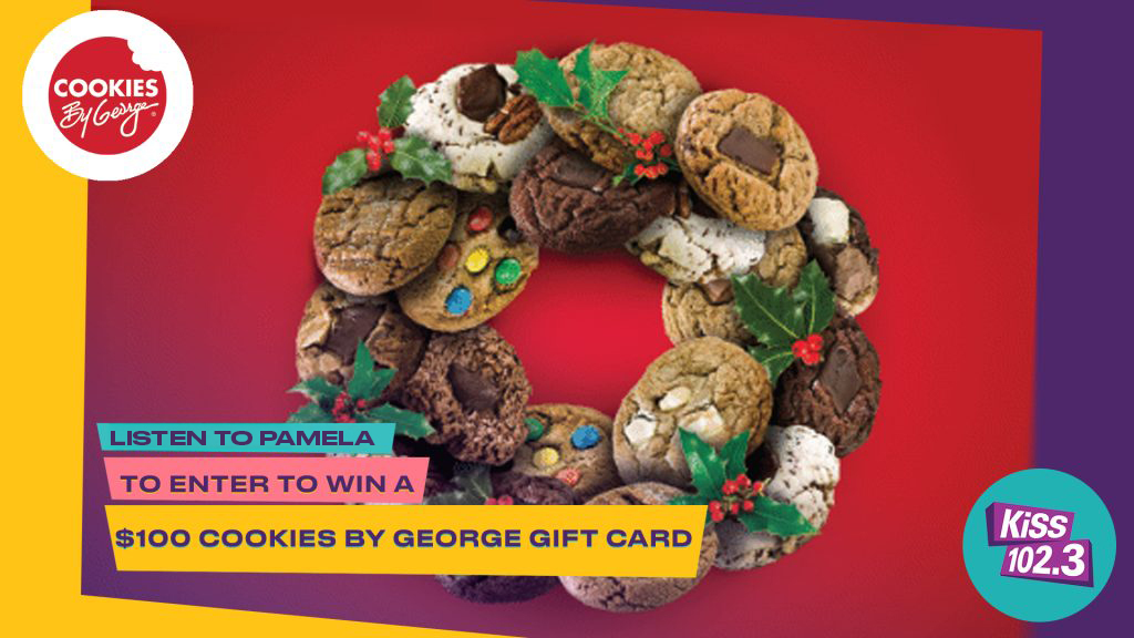 Win a $100 Cookies By George gift card!
