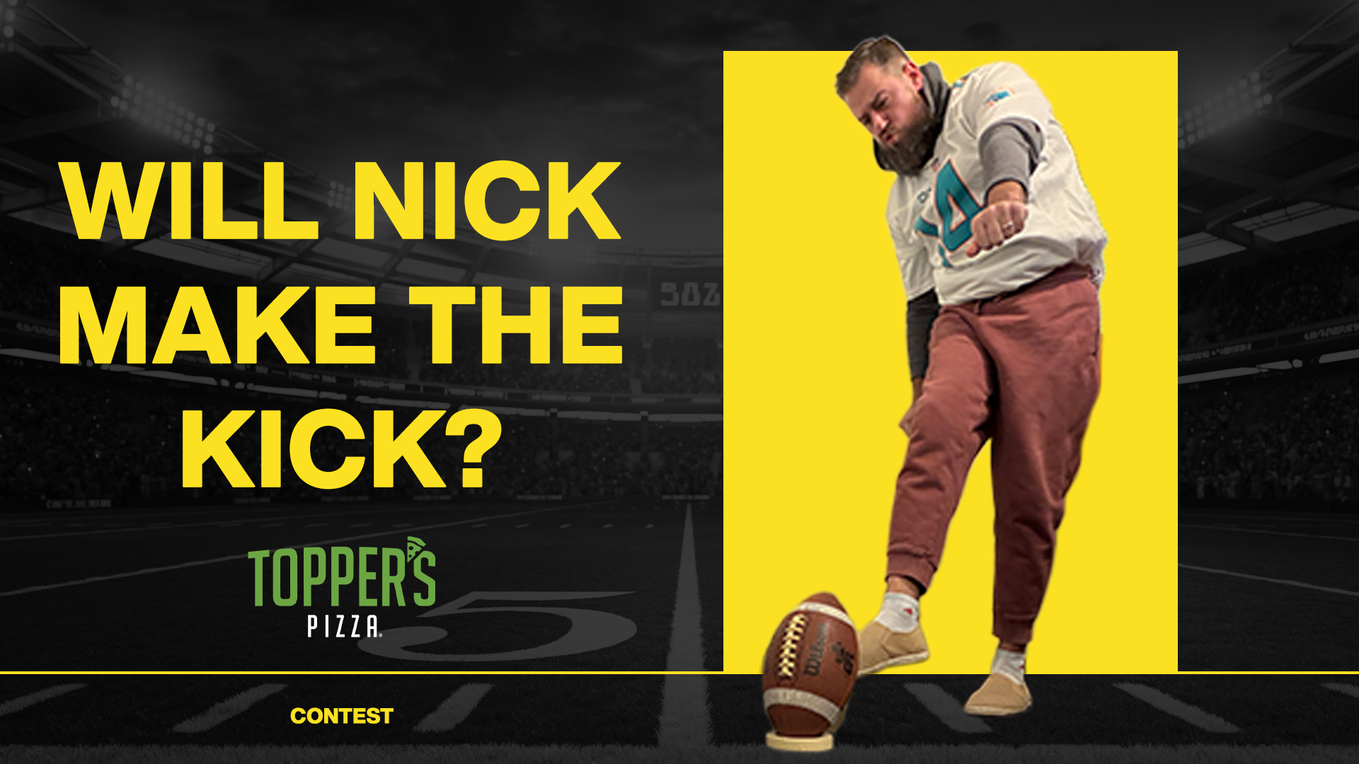 Will Nick Make The Kick?