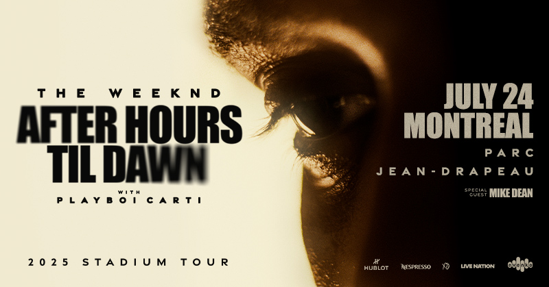 Last Chance: See The Weeknd in MTL!