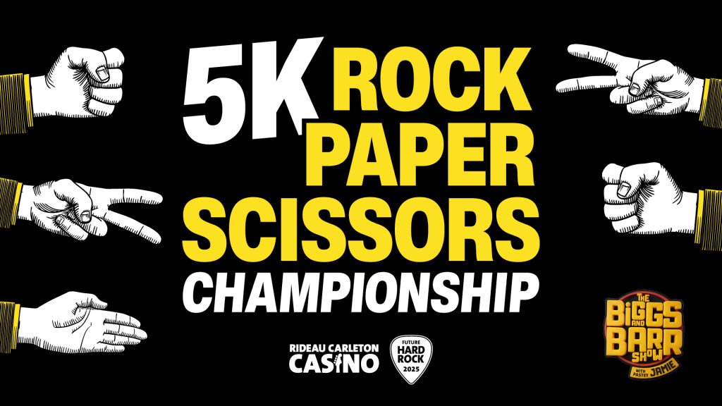 The Biggs and Barr Show $5000 Rock, Paper, Scissors Championship