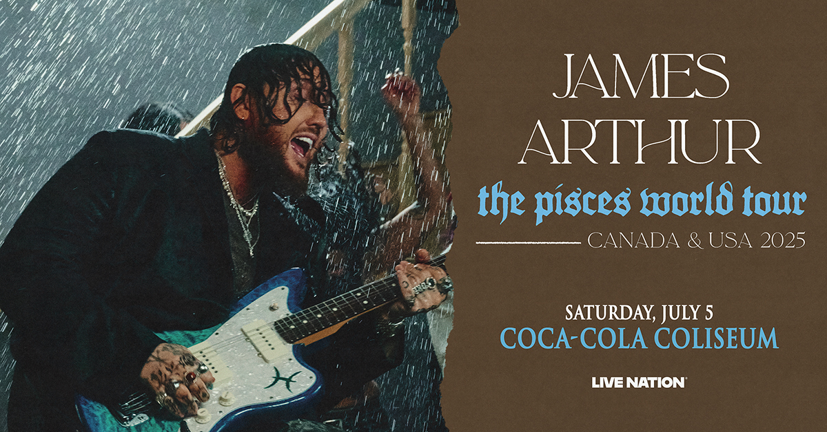 Enter to Win Tickets to See James Arthur in Toronto