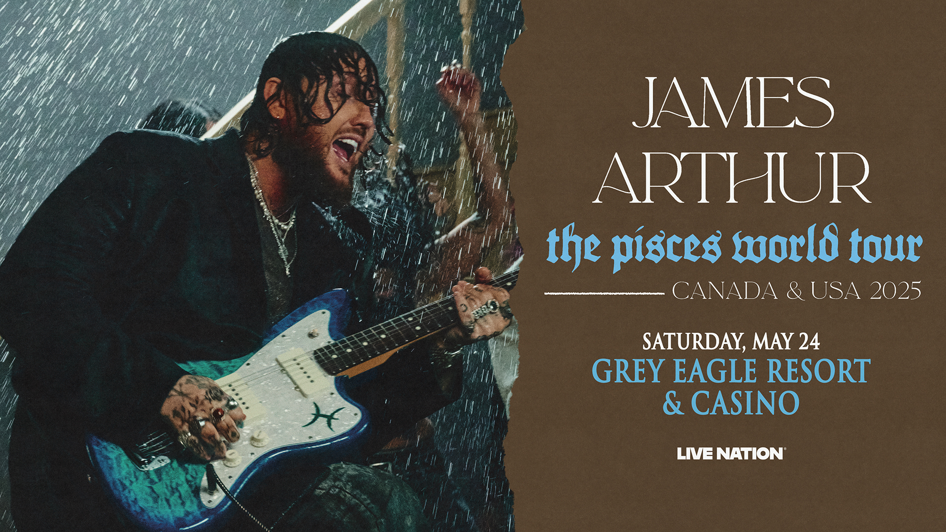 Listen to Win Tickets to see James Arthur in Calgary