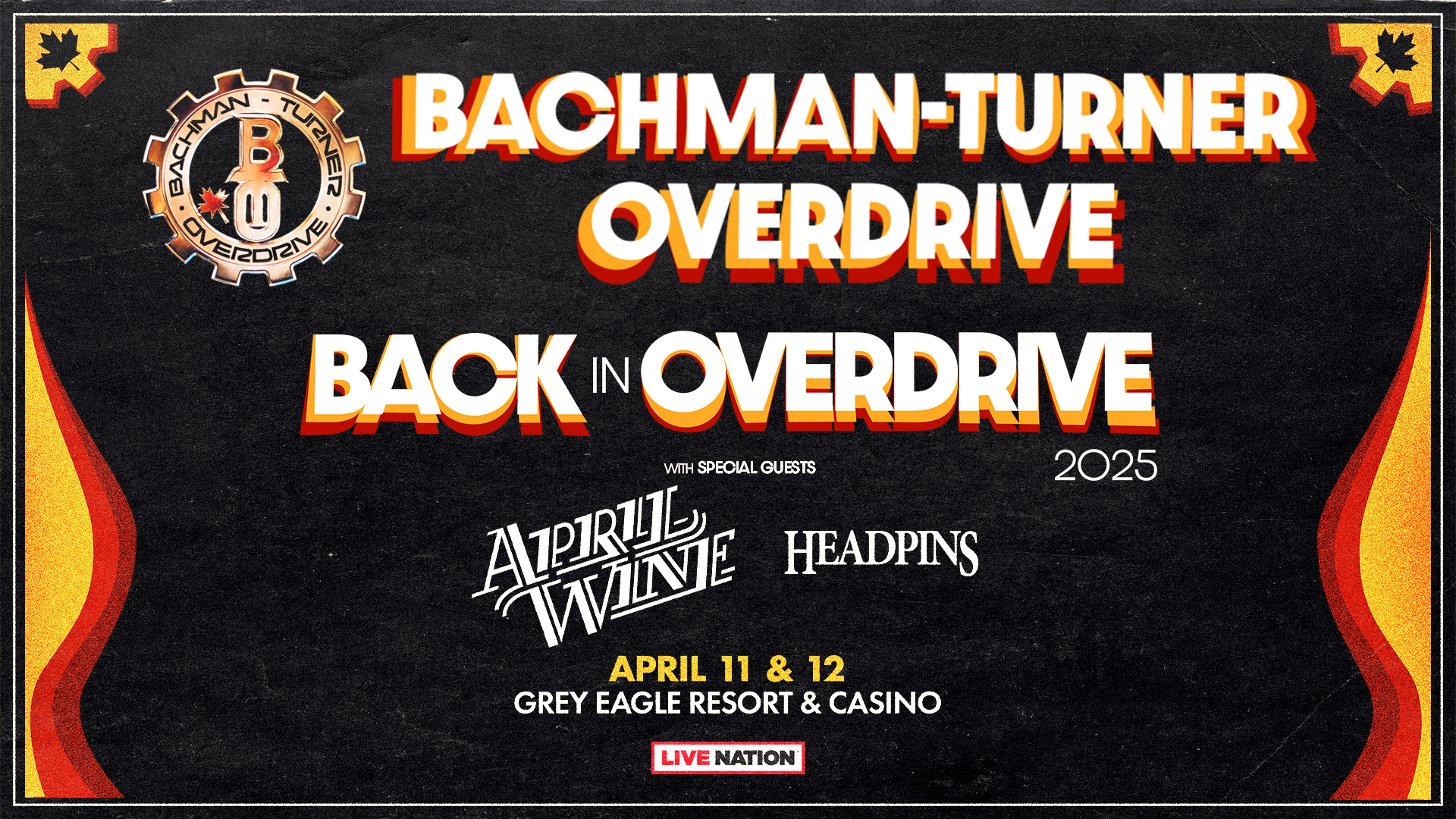 Win Tickets to See Bachman-Turner Overdrive in Calgary!
