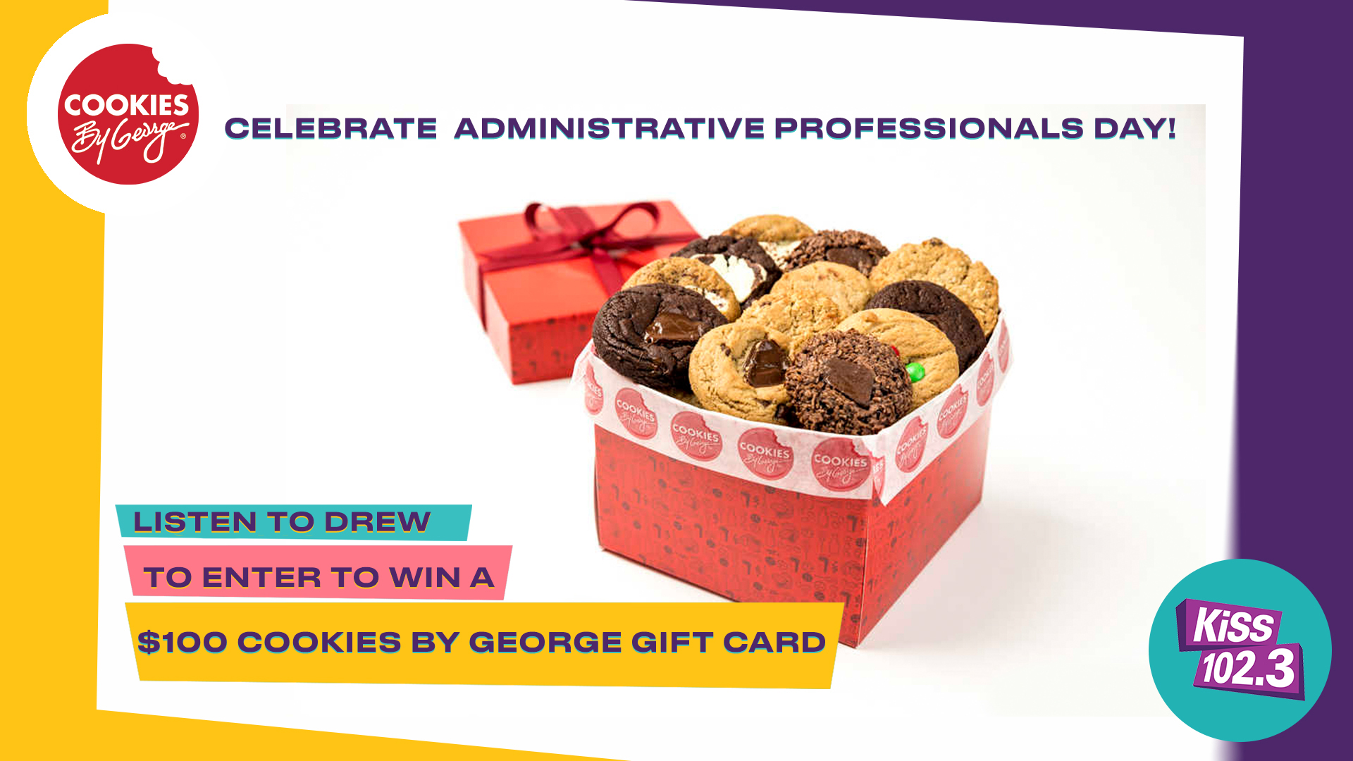Win a $100 in Cookies!