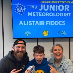 Wednesday Weather Kid - Alistair