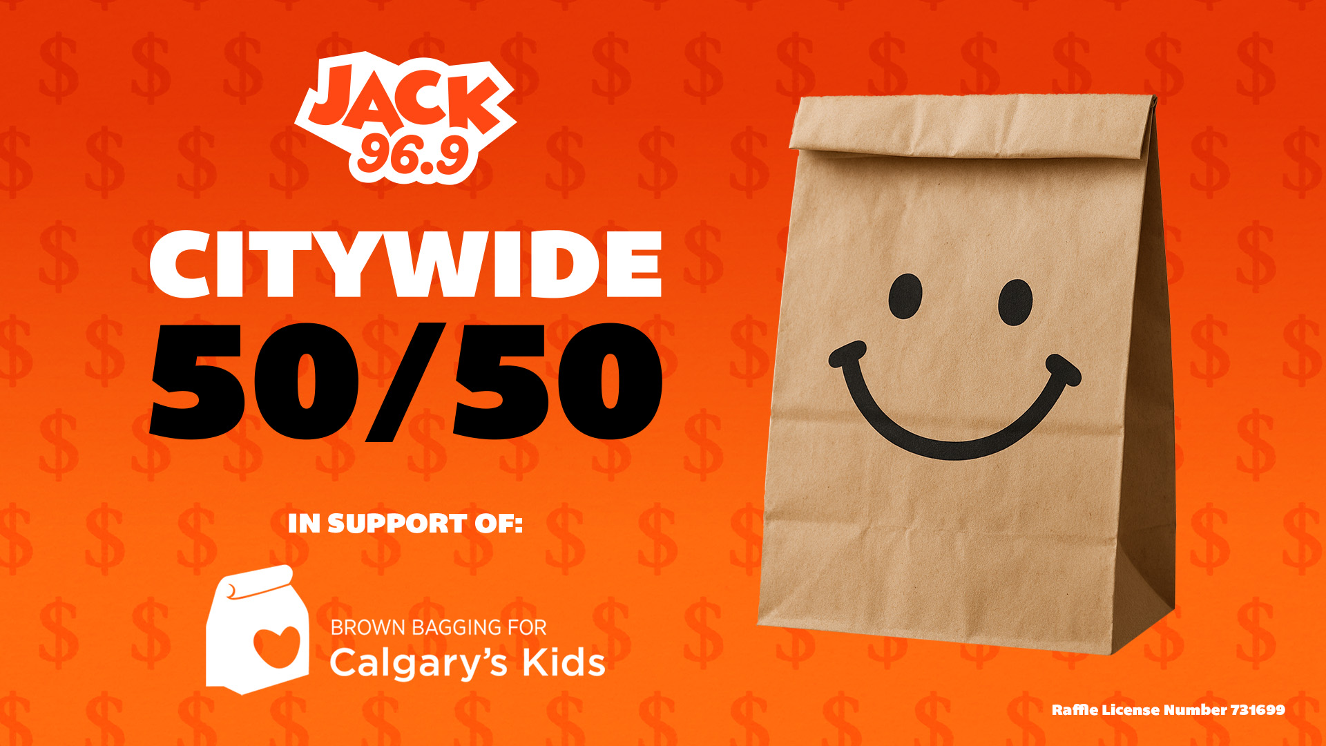 Calgary's Citywide 50/50 with JACK 96.9