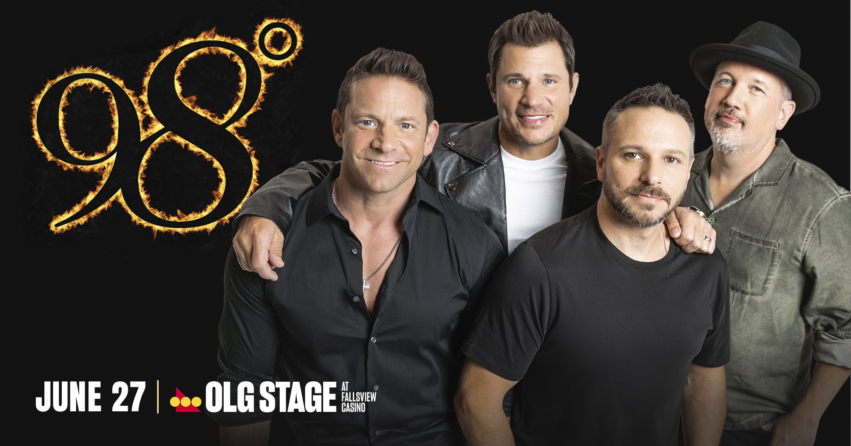 Win Tickets to See 98 Degrees in Niagara Falls with 98.1 CHFI