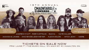Win Tickets to the CMAOntario Awards!