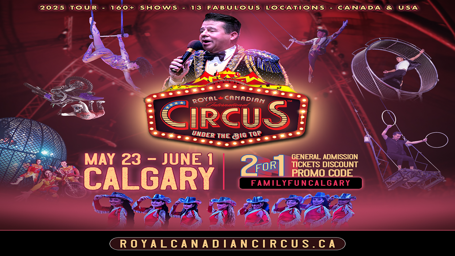 Win a VIP Run Away to the Circus Prize Pack!