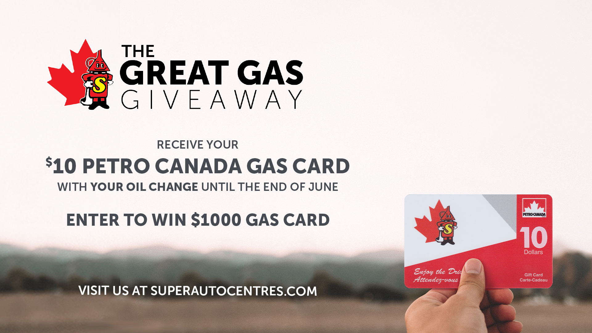 Win a Super Lube Auto Centre prize pack!