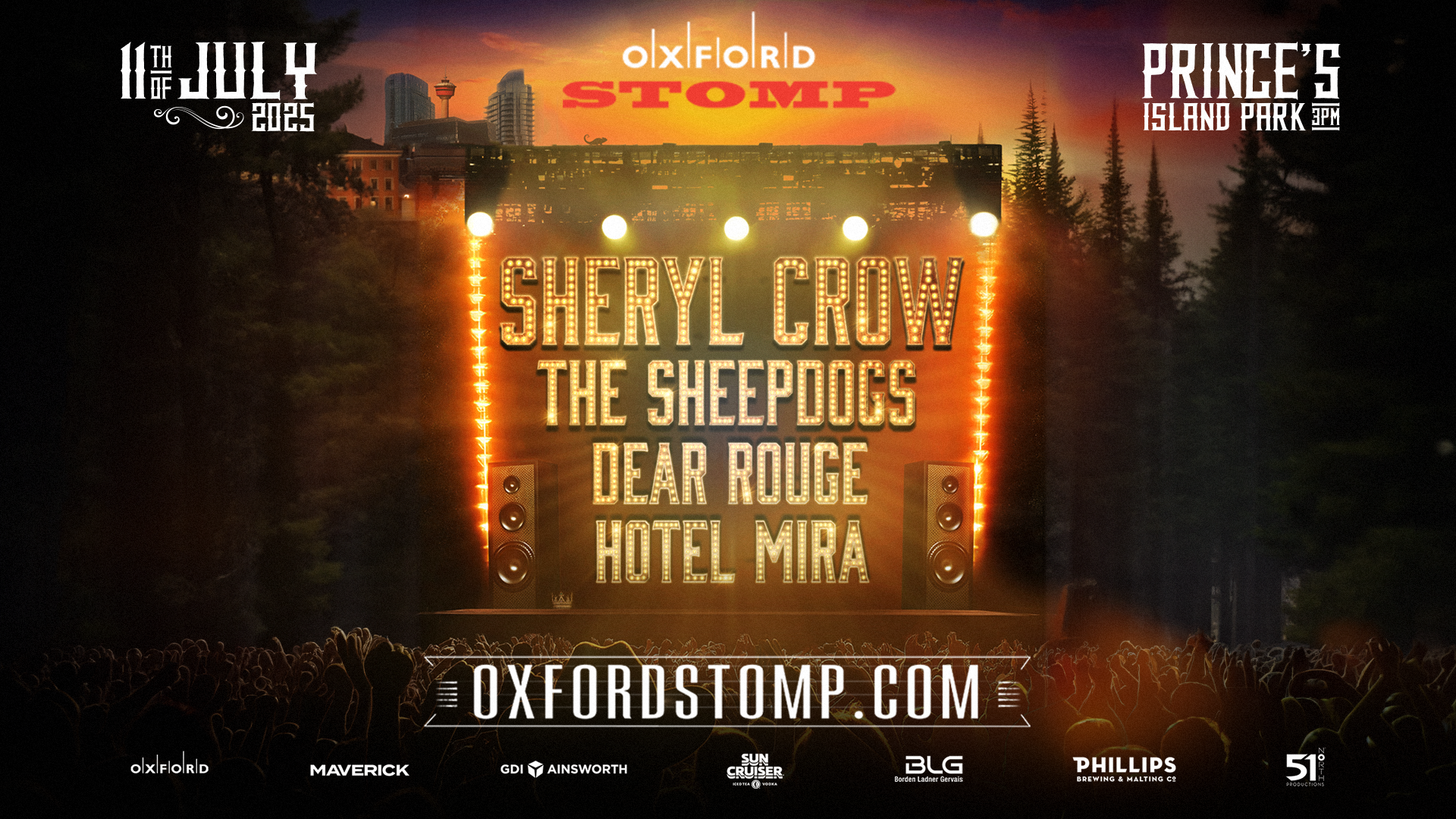 Win Tickets to the See Sheryl Crow at Oxford Stomp in Calgary
