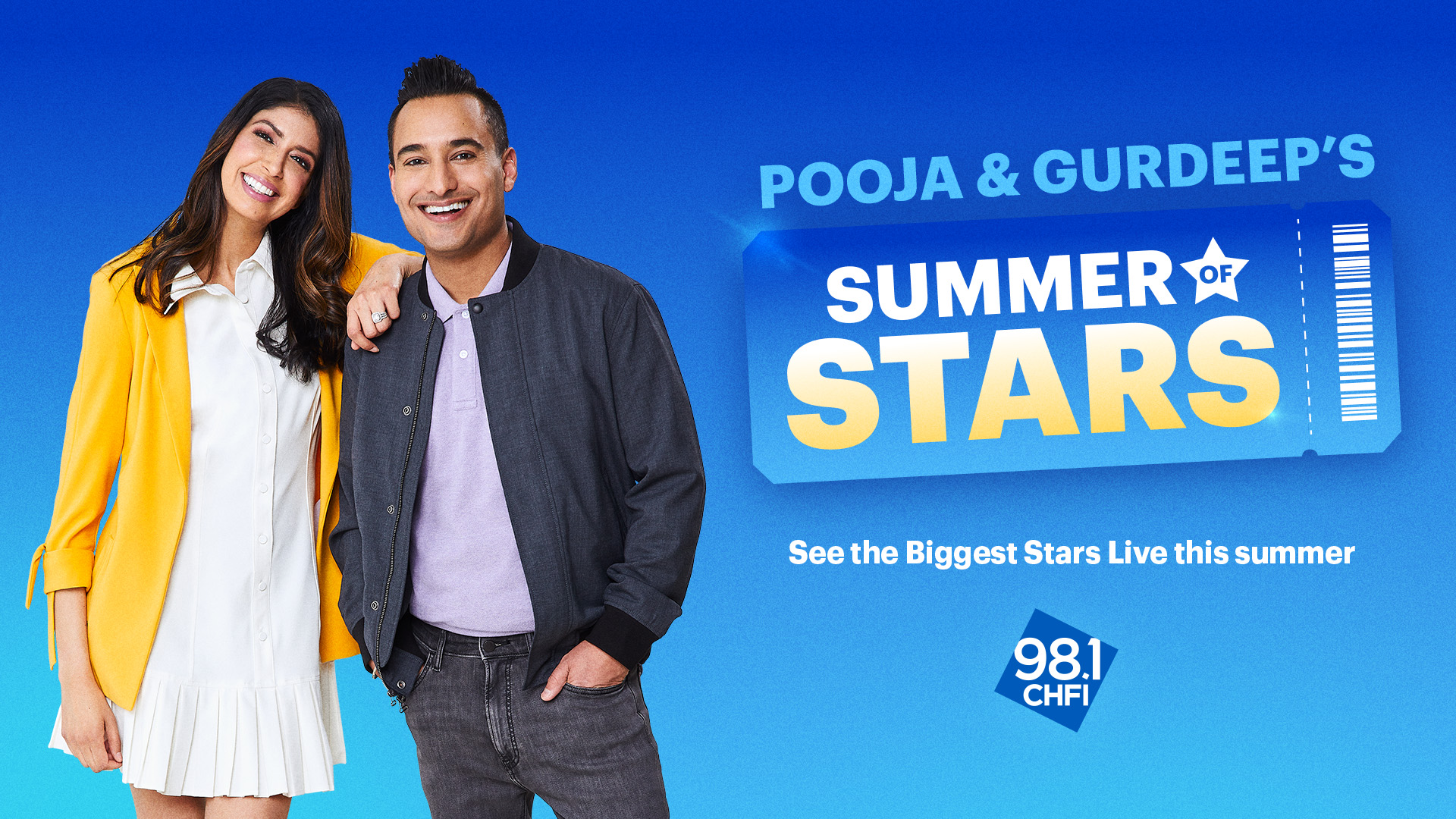 Pooja & Gurdeep's Summer of Stars