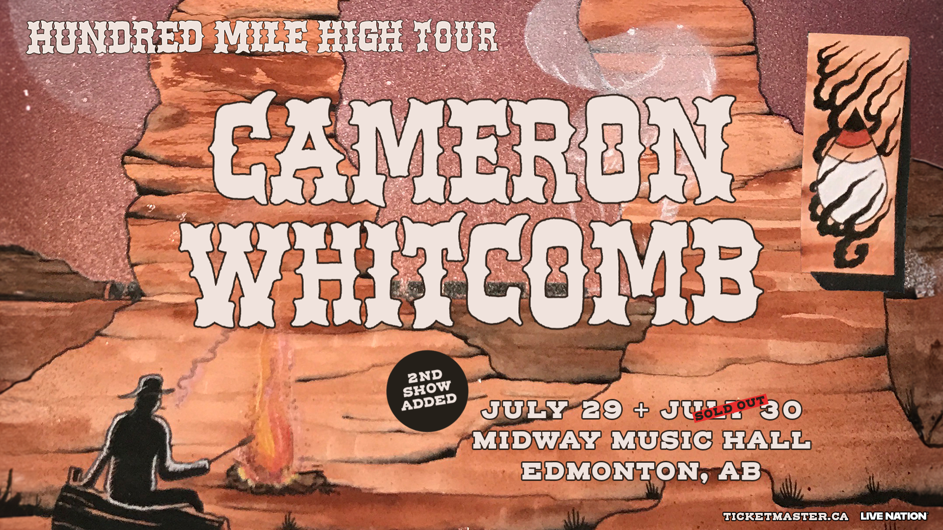 Enter to Win VIP Cameron Whitcomb Tickets!