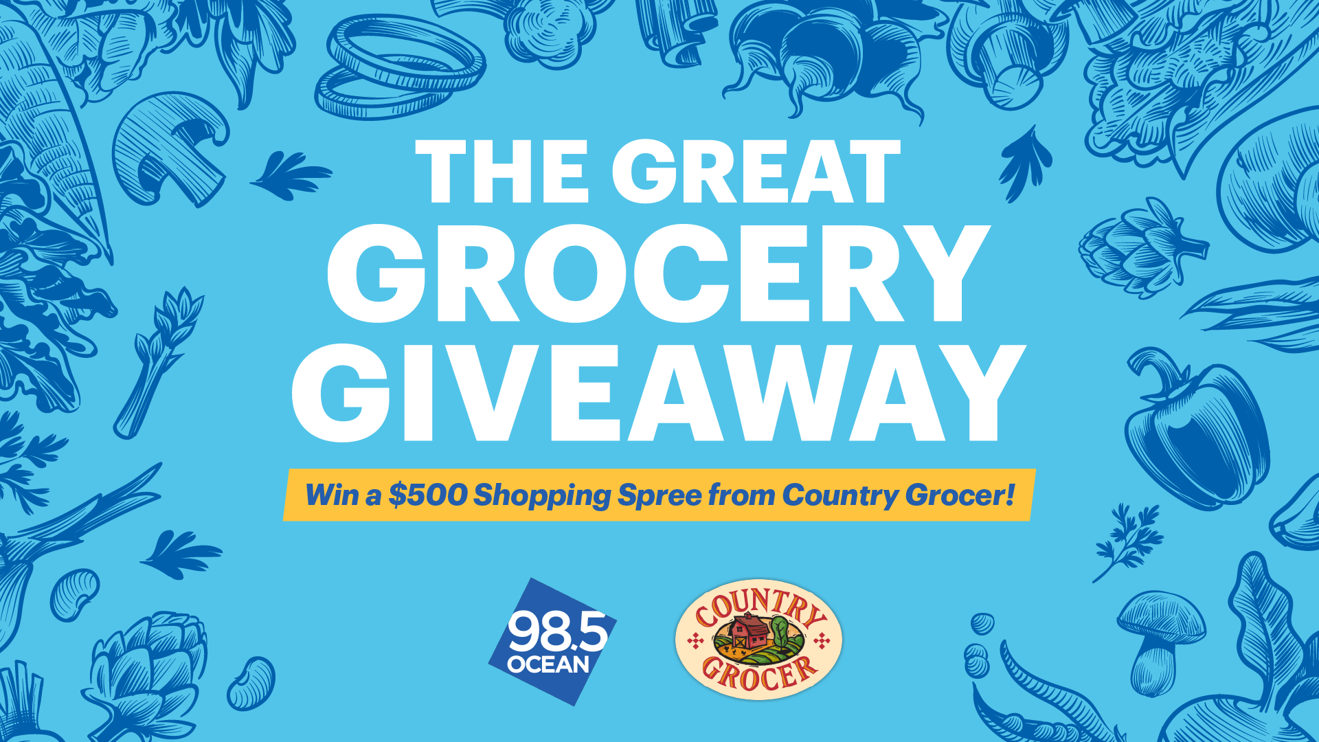 Great Grocery Giveaway on OCEAN 98.5