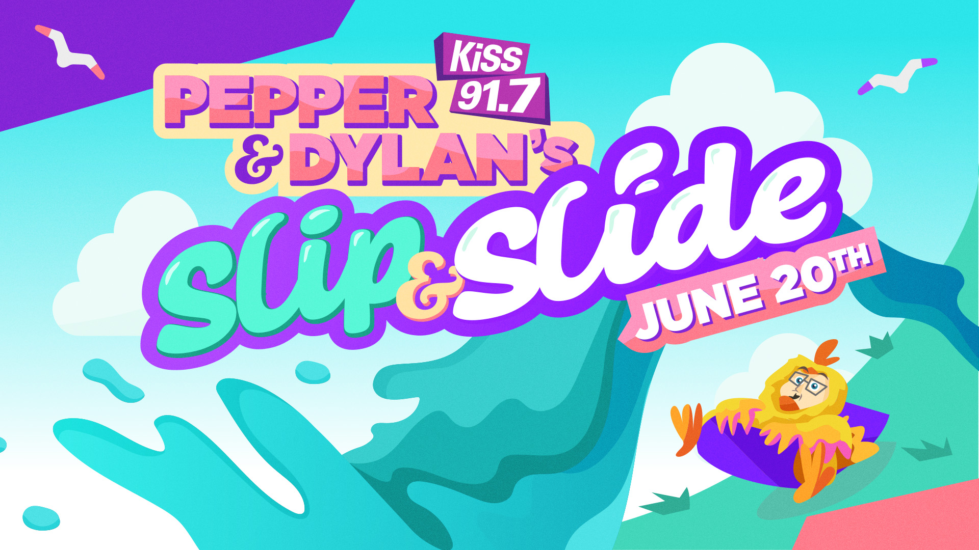 Pepper & Dylan's Slip N' Slide