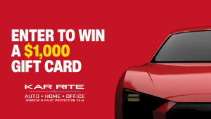 Win a $1,000 Gift Certificate to Kar Rite!
