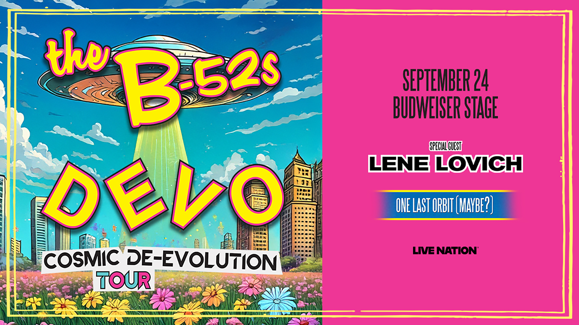 Listen to Win Tickets to see The B-52's with DEVO in Toronto!