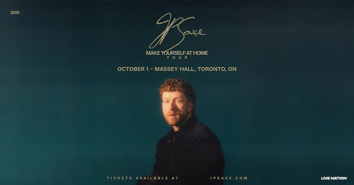 Win Tickets to See JP Saxe in Toronto