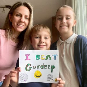 HEAR Listener Aimee BEAT GURDEEP!