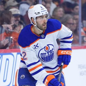 Evan Bouchard Steps up in the Playoffs With Louie DeBrusk