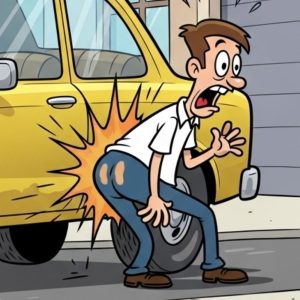 Rear Ended THREE Times?