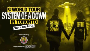 Win a Trip for 2 to See System of a Down Live in Toronto!