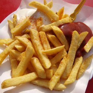 You were willing to pay $25 for fries to be delivered!?