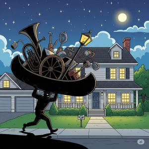 You'll never believe what was stolen from my yard!