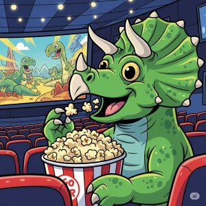 Dinosaurs and Popcorn