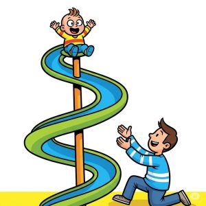Dadding with Drew: Kids and Slides