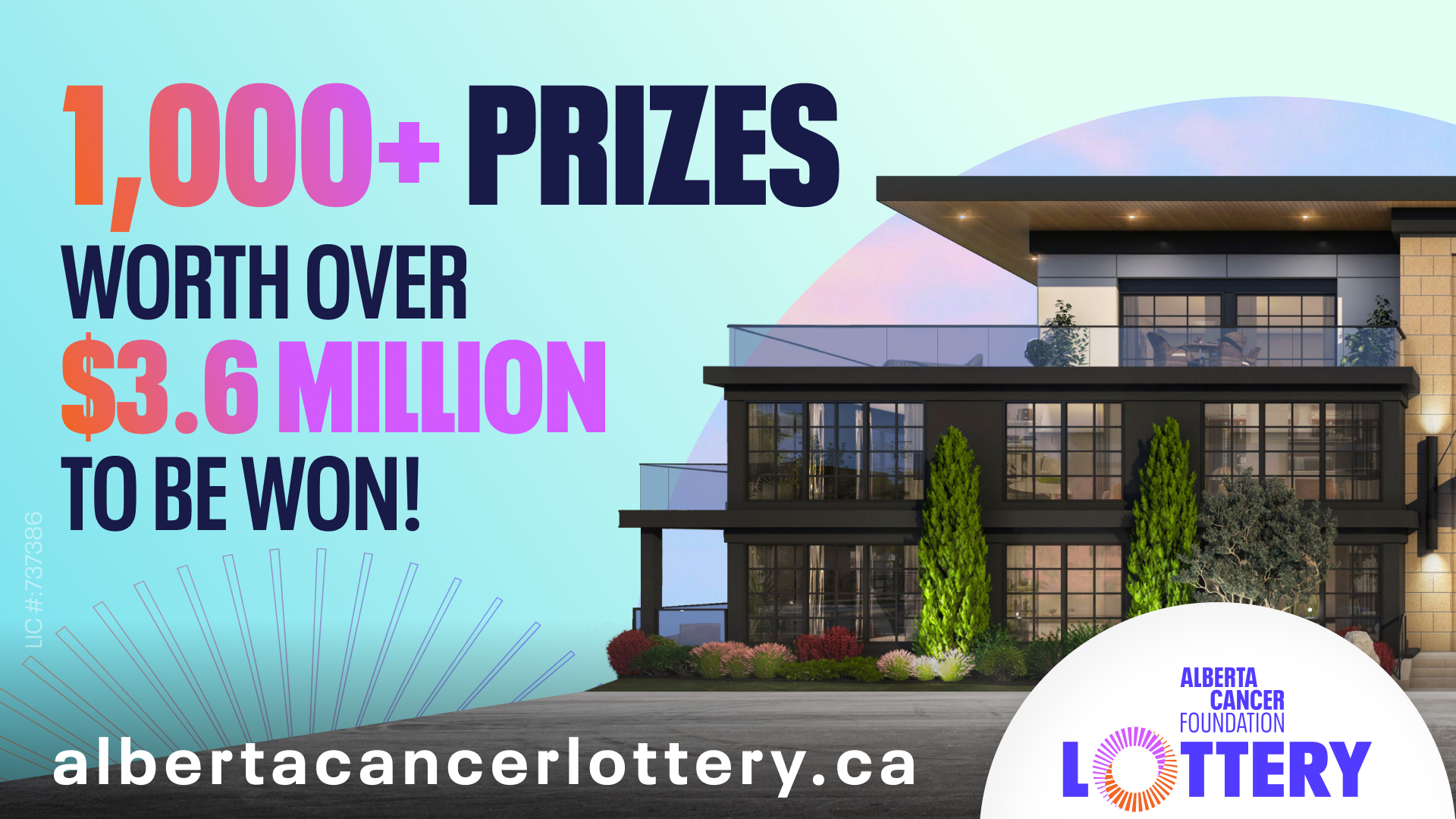 Win a $100 Alberta Cancer Foundation Lottery Ticket!