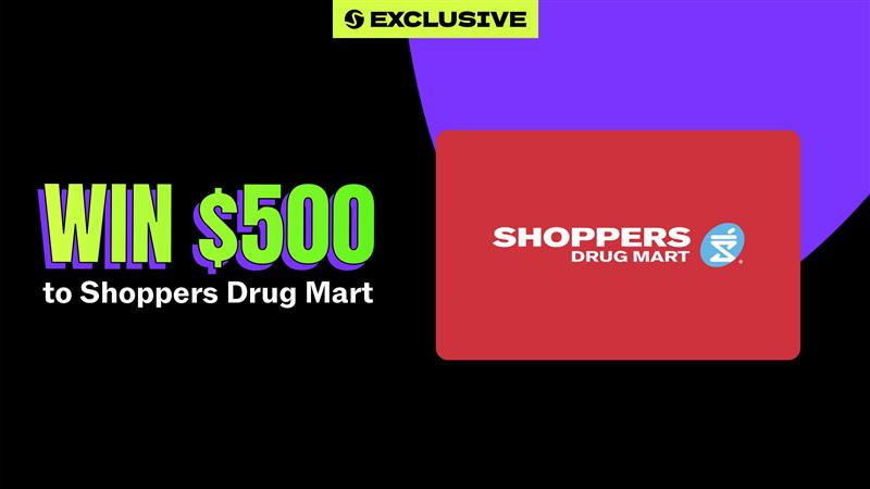 Listen To Win A $500 Gift Card From Shoppers Drug Mart