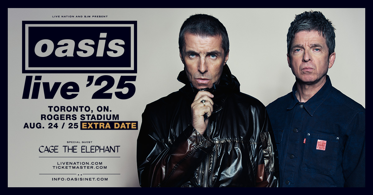 Win Tickets to See Oasis at Rogers Stadium in Toronto