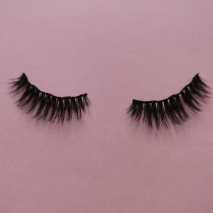 PJ does NOT understand "caterpillar" eyelashes!!