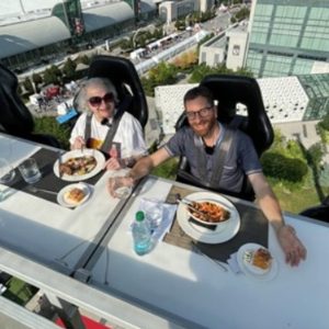 Maurie and His Nana Share a Dinner in the Sky at the CNE!