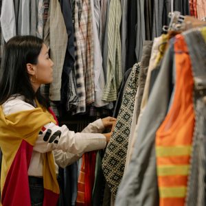 PJ: "thrift store clothes are just someone else's laundry"