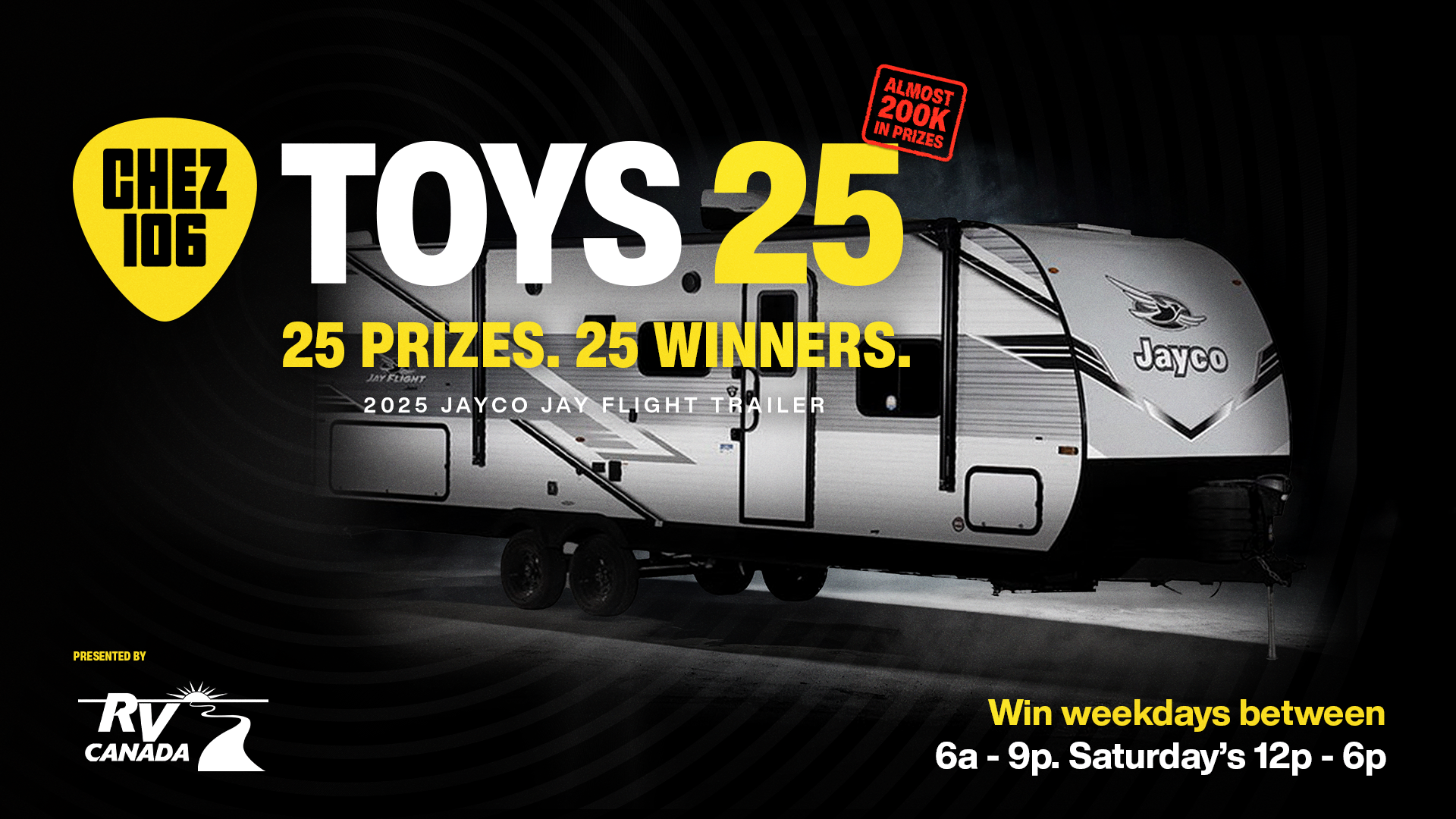 EXTRA CHANCE TO WIN A GOLDEN TICKET WITH RV CANADA