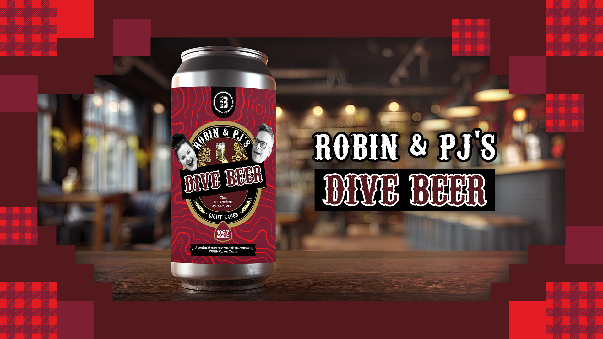 Robin & PJ's DIVE BEER