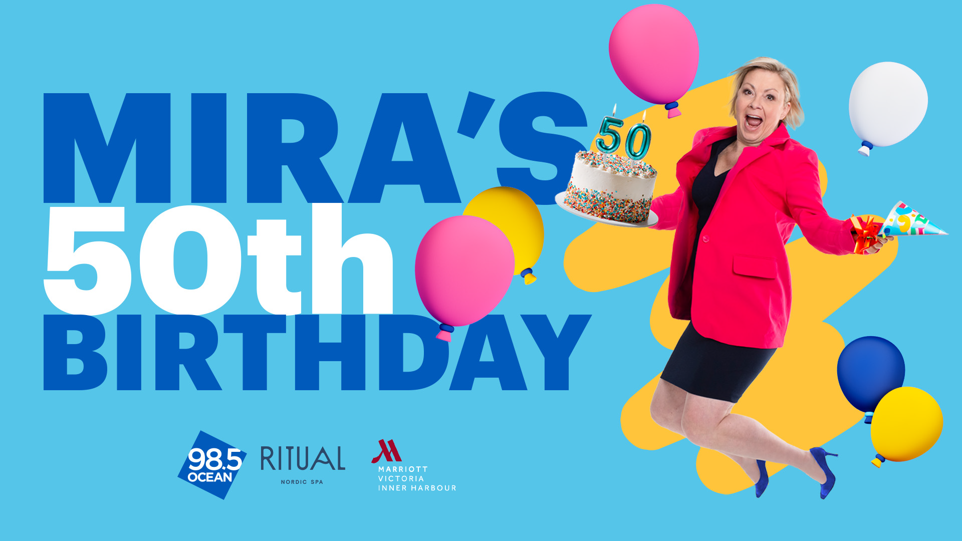 OCEAN 98.5 is Celebrating Mira's 50th!