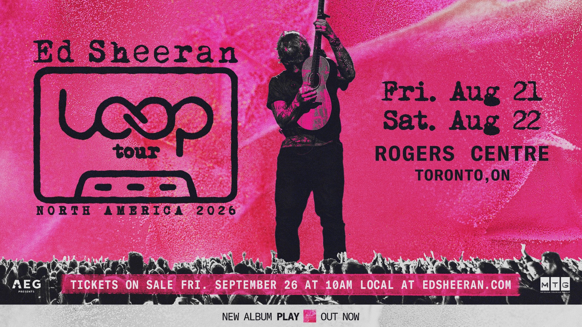 Win Tickets to Ed Sheeran from KiSS 105.3