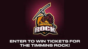 Win Tickets to a Timmins Rock Hockey Game