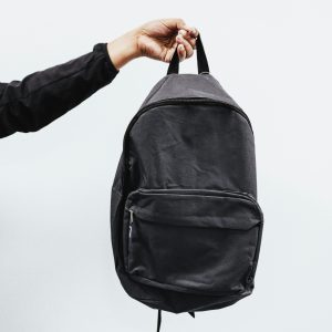 Robin's backpack has some MAJOR funk to it!!