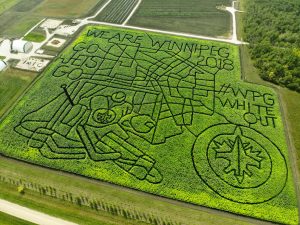 Win Passes to A Maze in Corn in Winnipeg