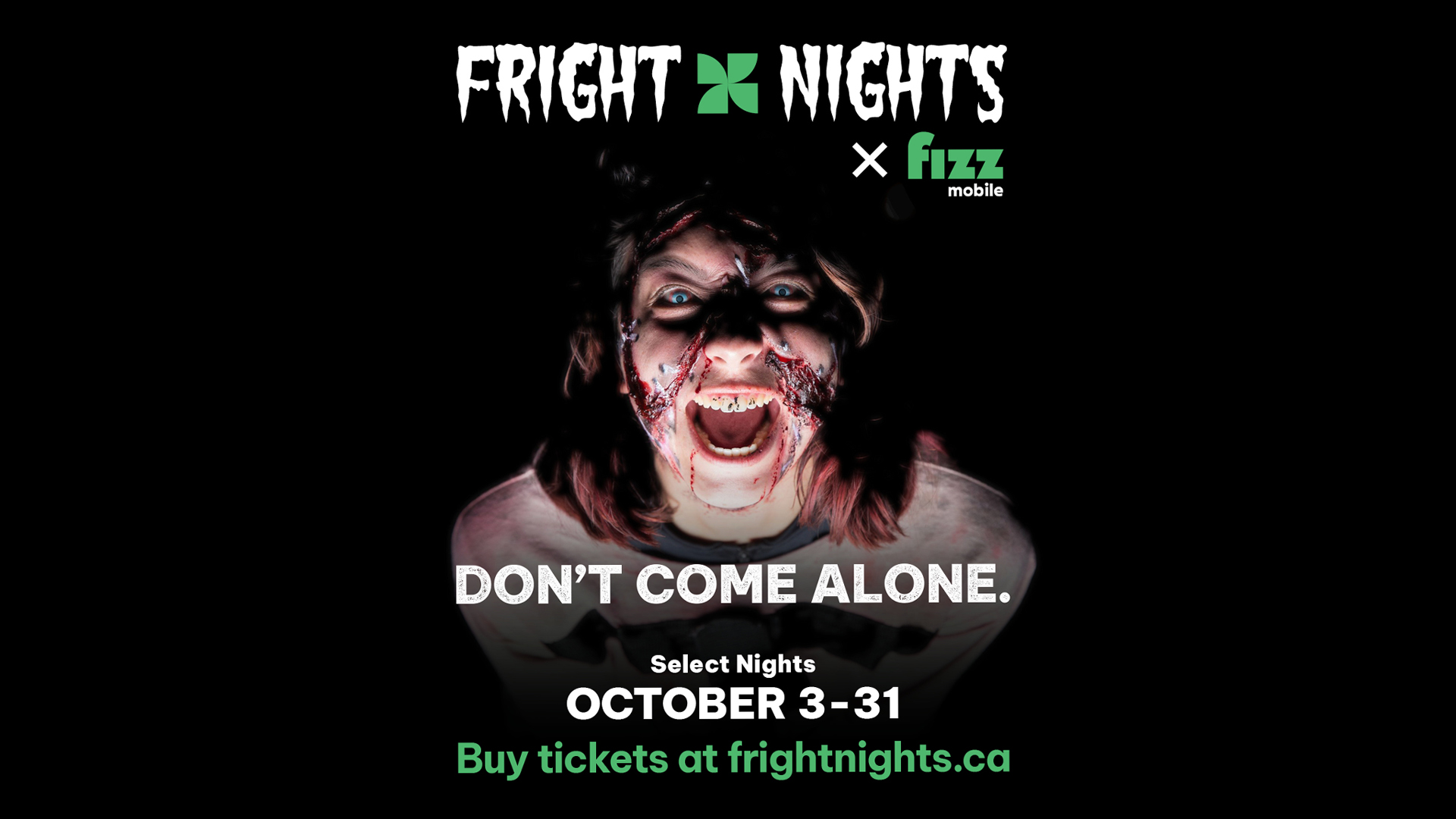 Win passes to Fright Nights x Fizz!