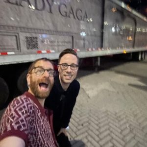 Damnit Maurie and His Husband Matthew Get Wasted at Lady Gaga Concert1