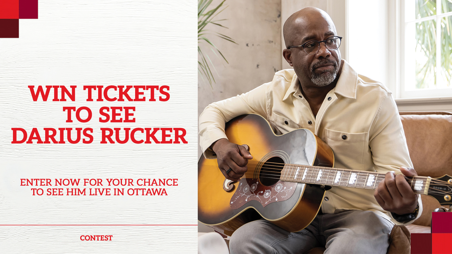 Win Tickets to See Darius Rucker