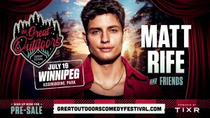 Win tickets to Great Outdoors Comedy Fest